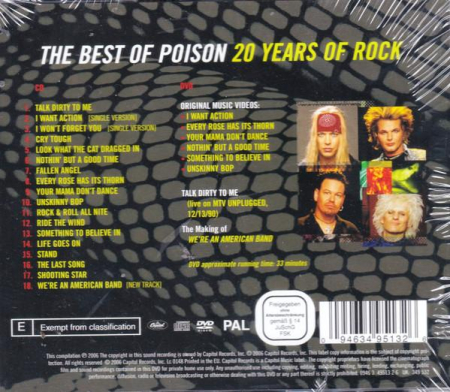 Poison - The Best Of Poison: 20 Years Of Rock (CD) [1]