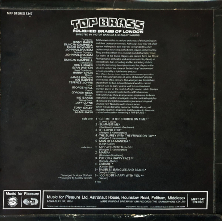 Polished Brass Of London - Top Brass, (Disc Vinil) [1]