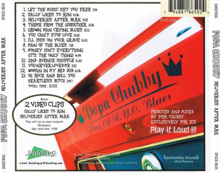 Popa Chubby - Deliveries After Dark (CD) [1]