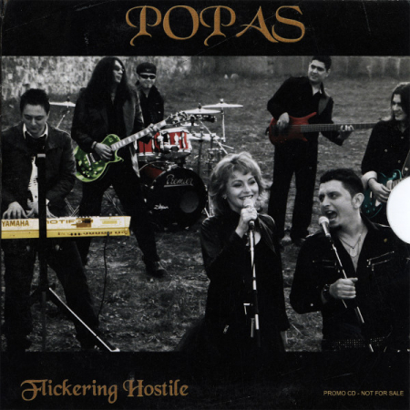 Rock/Folk - Popas - Flickering Hostile (CDr Audio), (CD)