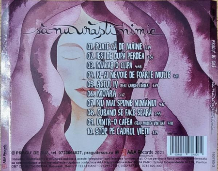 Pragu' De Sus - Să Nu Urăști Nimic (CD) [1]