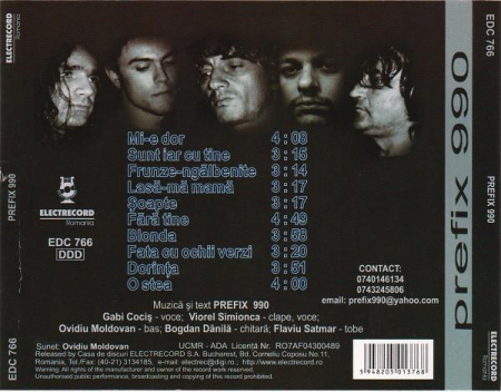 Prefix 990 - Frunze-ngălbenite, (CD) [1]