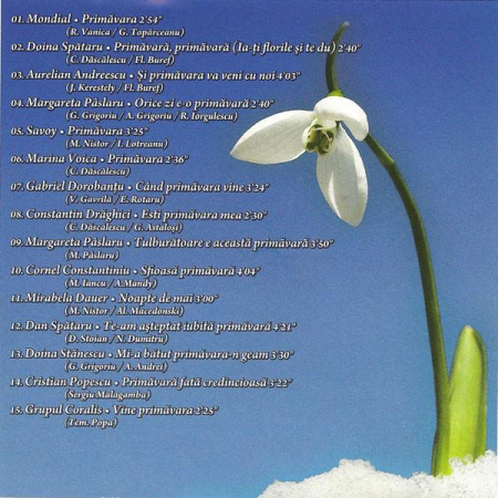 Primăvara, (CD) [1]
