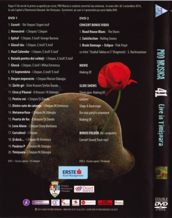 Pro Musica – 41 Live In Timișoara (DVD) [1]