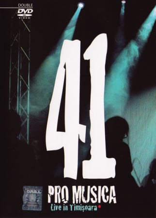 Video(Blu-Ray/DVD/VHS) - Pro Musica – 41 Live In Timișoara (DVD)