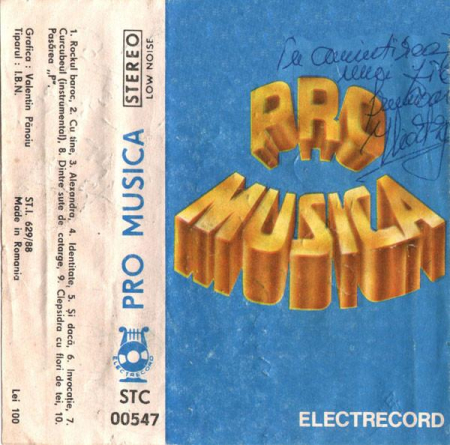 Pro Musica - Rockul Baroc, (Casetă Audio) [1]