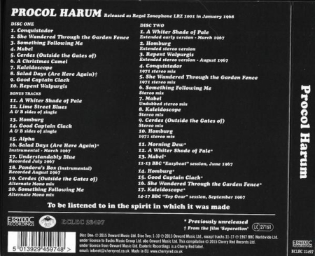Procol Harum - Procol Harum (CD) [1]