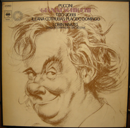 Discuri vinil - Puccini - Tito Gobbi, Ileana Cotrubas, Placido Domingo, London Symphony Orchestra, Lorin Maazel – Gianni Schicchi (BOX SET)