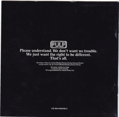 Pulp - Different Class [1]