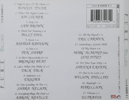 Pure Ballads (CD) [1]