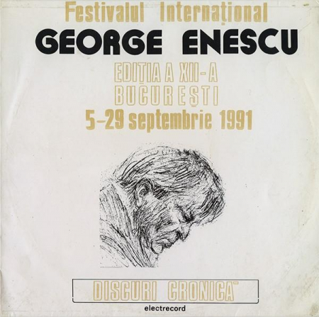 Muzică Clasică - Pyotr Ilyich Tchaikovsky - Festivalul Internațional George Enescu Ediția A XII-a București 5-29 Septembrie 1991, (Disc Vinil)