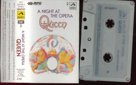 Casete audio - Queen - A Night At The Opera, (Casetă Audio)