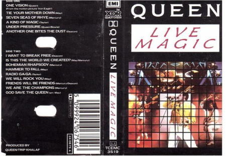 Casete audio - Queen - Live Magic, (Casetă Audio)