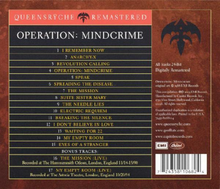 Queensrÿche - Operation: Mindcrime [1]
