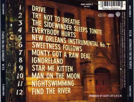 R.E.M. - Automatic For The People, (CD) [1]