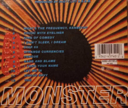 R.E.M. - Monster , (CD) [1]