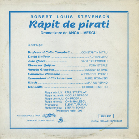 R.Stevenson* – Răpit De Pirați (VINIL) [1]
