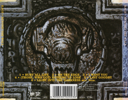 Rage - Beyond The Wall (CD) [1]