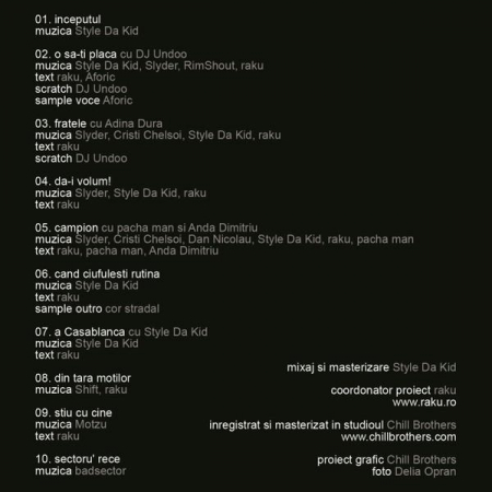 raku - O Să-ți Placă, (CD) [1]