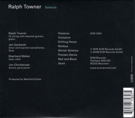 Ralph Towner - Solstice, (CD) [1]