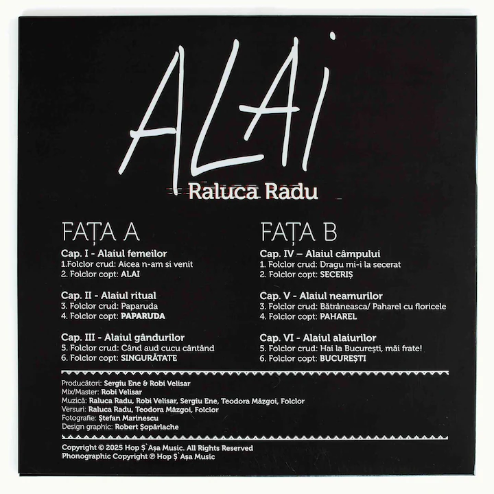 Raluca Radu - ALAI. Folclor crud. Folclor copt (VINIL) [1]