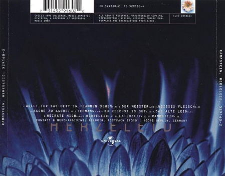 Rammstein - Herzeleid, (CD) [1]