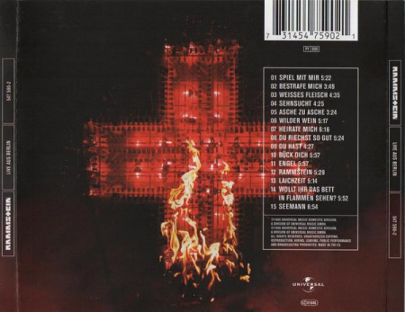 Rammstein - Live Aus Berlin, (CD) [1]