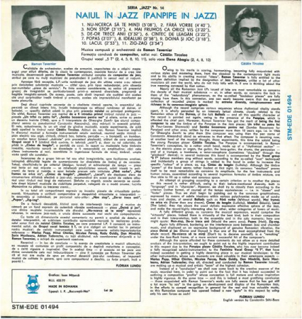Ramon Tavernier - Panpipe In Jazz, (Disc Vinil) [1]
