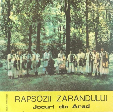 Muzică Populară/Lăutarească - Rapsozii Zarandului - Jocuri Din Arad, (Disc Vinil)