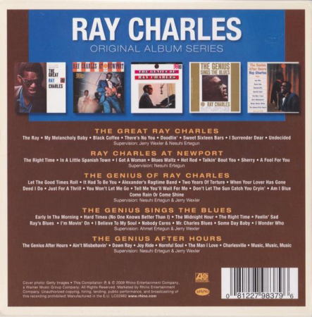 Ray Charles - Original Album Series, (CD) [1]
