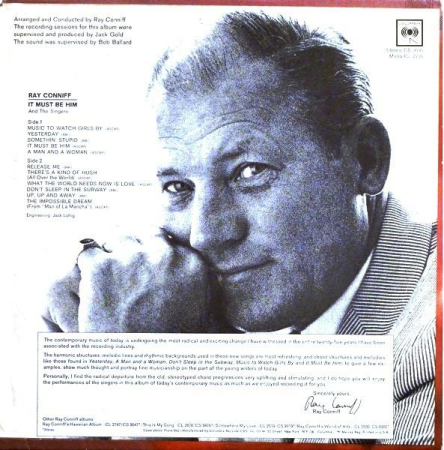 Ray Conniff And The Singers - It Must Be Him (Disc Vinil) [1]