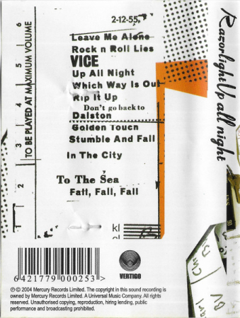 Razorlight – Up All Night (CASETA) [1]