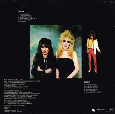 Reckless - Reckless, (Disc Vinil) [1]