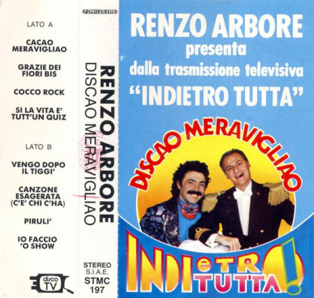 Pop - Renzo Arbore - Discao Meravigliao, (Casetă Audio)
