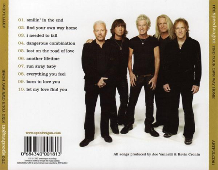REO Speedwagon - Find Your Own Way Home (CD) [1]