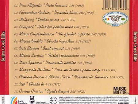 Retro Cool Hits, (CD) [1]
