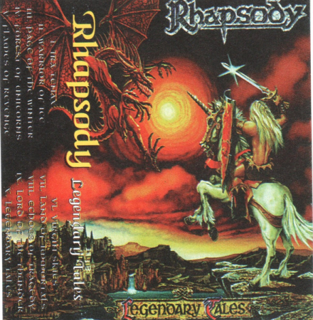 Casete audio - Rhapsody – Legendary Tales (CASETA)