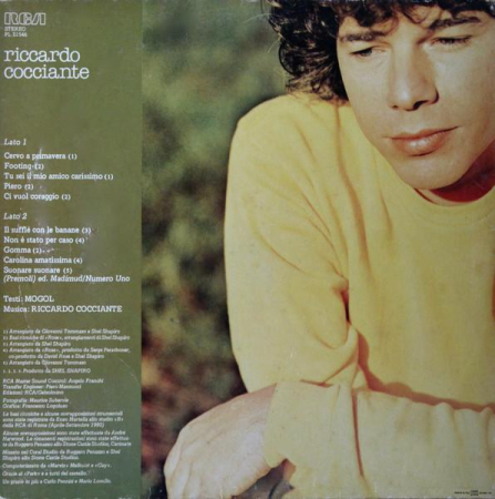 Riccardo Cocciante - Cervo A Primavera (Disc Vinil) [1]