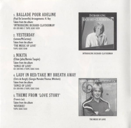 Richard Clayderman - The Very Best Of Richard Clayderman (CD) [1]