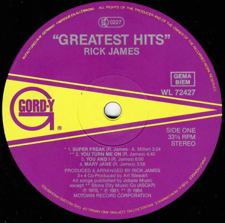 Rick James - Greatest Hits [1]