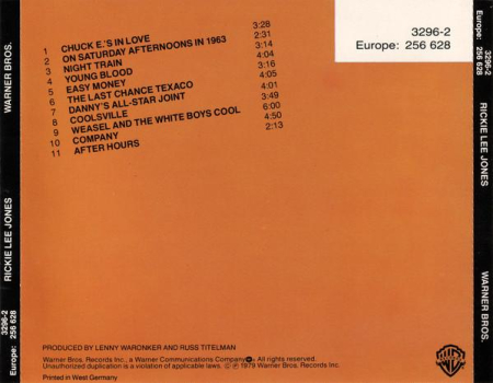 Rickie Lee Jones - Rickie Lee Jones [1]