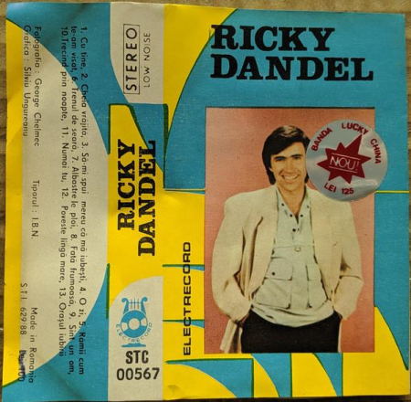 Casete audio - Ricky Dandel - Cu Tine, (Casetă Audio)