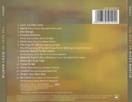 Ricky Martin - The Best Of Ricky Martin (CD) [1]