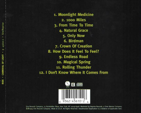Ride - Carnival Of Light (CD) [1]