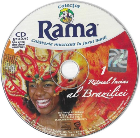 Cd-uri - Ritmul Încins Al Braziliei (CD)