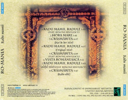 Ro-Mania - Radu Mamii, (CD) [1]