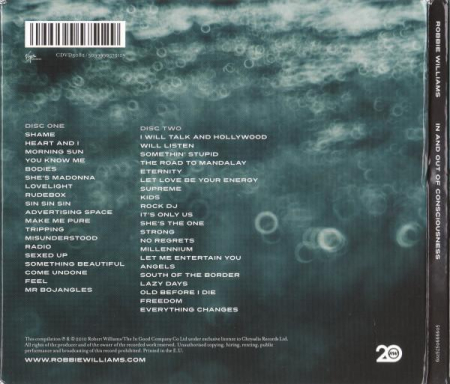 Robbie Williams - In And Out Of Consciousness - Greatest Hits 1990 - 2010 (CD) [1]