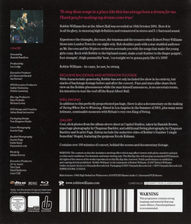 Robbie Williams – Live At The Albert [1]