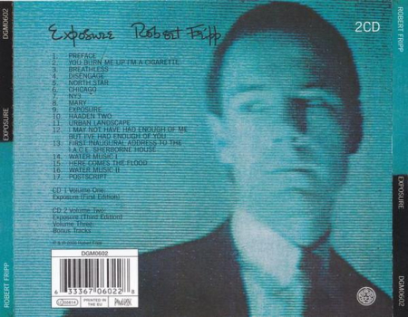 Robert Fripp - Exposure, (CD) [1]