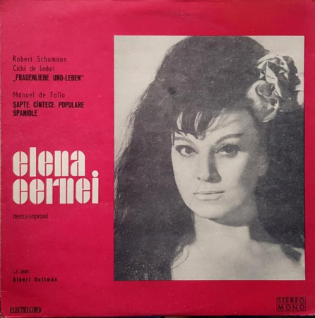Muzică Clasică - Robert Schumann - Ciclul De Lieduri "Frauenliebe Und-Leben" / Șapte Cîntece Populare Spaniole, (Disc Vinil)